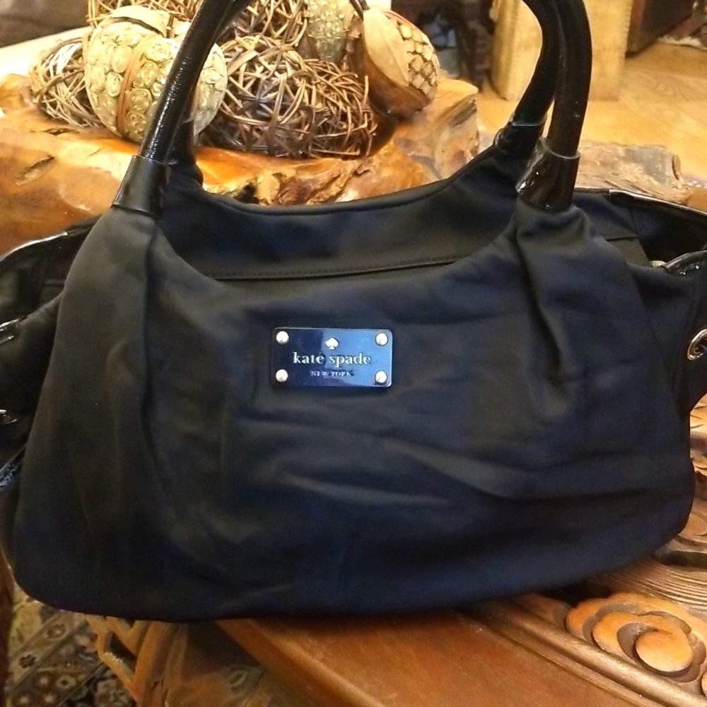Kate Spade nylon black tote